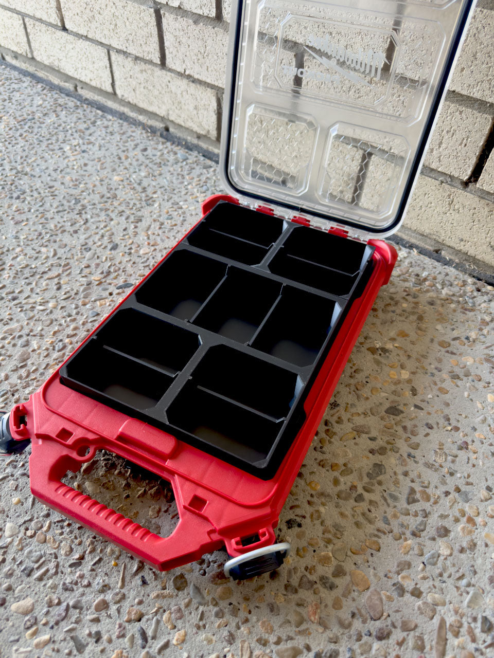 11 Compartment Black Milwaukee Packout Inesrt