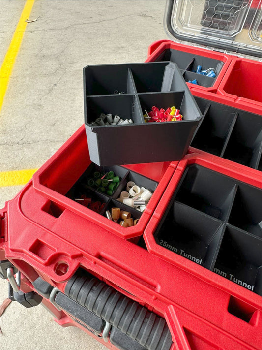 Milwaukee Packout Divider Cup Square Layout